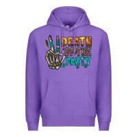 Purple death of party Premium Hoodie - RacoonDesign