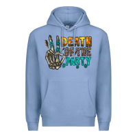 Colony Blue death of party Premium Hoodie - RacoonDesign