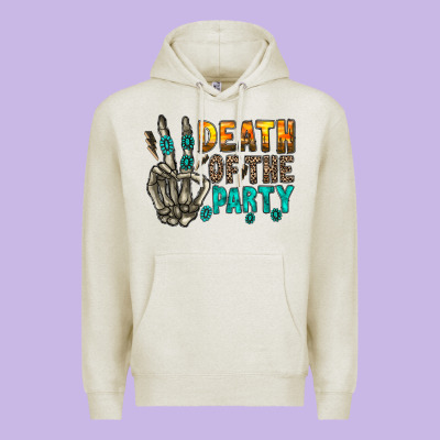 Death Of Party Premium Hoodie Designed By Racoondesign