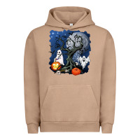 Pigment Burro halloween tree and ghosts Urban Hoodie - AdoDesignShop