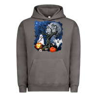 Pigment Tornado halloween tree and ghosts Urban Hoodie - AdoDesignShop