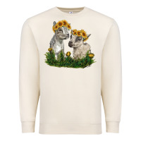 Sandshell baby goats Premium Sweatshirt - RanaPortraitStore