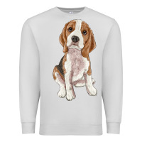 Dove Grey beagle Premium Sweatshirt - RanaPortraitStore