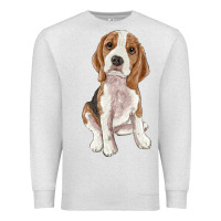 Oatmeal Heather beagle Premium Sweatshirt - RanaPortraitStore