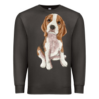 Smoke beagle Premium Sweatshirt - RanaPortraitStore