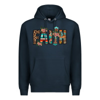 Navy faith Premium Hoodie - RacoonDesign