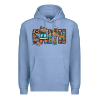 Colony Blue faith Premium Hoodie - RacoonDesign