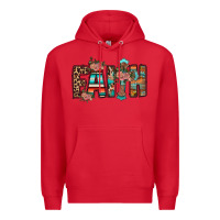 Red faith Premium Hoodie - RacoonDesign