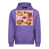 Tulip cafecito y chisme. Urban Hoodie - JahusDesignShop