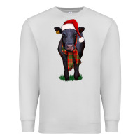 Dove Grey black angus Premium Sweatshirt - RanaPortraitStore
