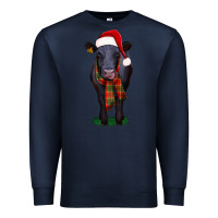 Navy black angus Premium Sweatshirt - RanaPortraitStore