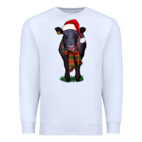 White black angus Premium Sweatshirt - RanaPortraitStore