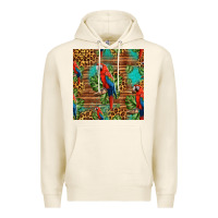 Tofu macaw parrot seamless pattern Premium Hoodie - HRA Design Shop