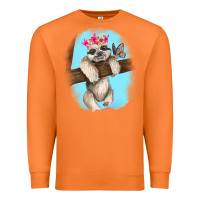 Carrot baby sloth Premium Sweatshirt - RanaPortraitStore