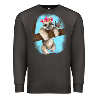 Smoke baby sloth Premium Sweatshirt - RanaPortraitStore