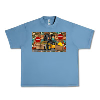 Pebble Blue forklift sippy Urban Heavy Tee - Artiststas