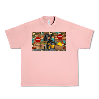 Salmon forklift sippy Urban Heavy Tee - Artiststas