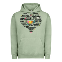 Pigment Oil Green spanish mothers day Urban Hoodie - JahusDesignShop