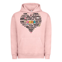 Pigment Salmon spanish mothers day Urban Hoodie - JahusDesignShop