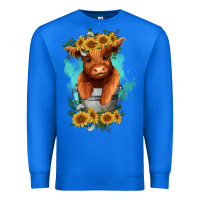 True Royal baby cow in a bucket Premium Sweatshirt - RanaPortraitStore