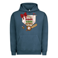 Pigment Midnight Navy hey bubba bubba swing Urban Hoodie - JahusDesignShop