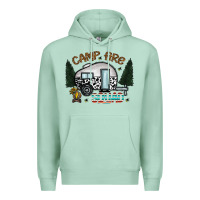 Seafoam camp fire squad Premium Hoodie - CowhideDigitalArt