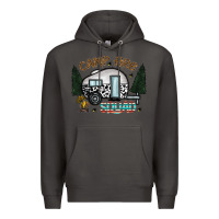 Smoke camp fire squad Premium Hoodie - CowhideDigitalArt