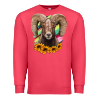 Cardinal bighorn sheep Premium Sweatshirt - RanaPortraitStore