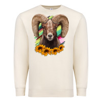 Sandshell bighorn sheep Premium Sweatshirt - RanaPortraitStore