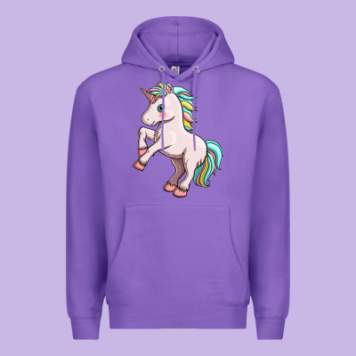 Cute Unicorn Premium Hoodie Designed By Fadigitalartstudio