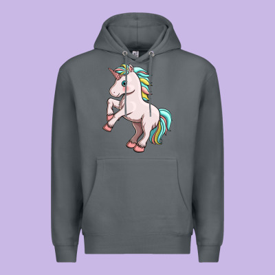 Cute Unicorn Premium Hoodie Designed By Fadigitalartstudio