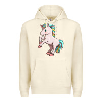 Sandshell cute unicorn Premium Hoodie - FaDigitalArtStudio