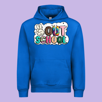 Peace Out School Urban Hoodie Designed By Jahusdesignshop