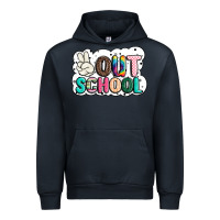 Navy peace out school Urban Hoodie - JahusDesignShop