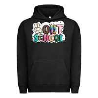 Pigment Black peace out school Urban Hoodie - JahusDesignShop