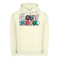 Pigment Pistachio peace out school Urban Hoodie - JahusDesignShop