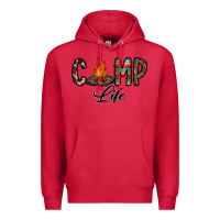 Cardinal camp life Premium Hoodie - CowhideDigitalArt
