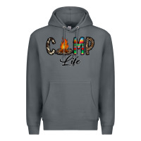 Rock camp life Premium Hoodie - CowhideDigitalArt