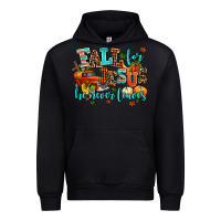 Black fall for jesus he never leaves Urban Hoodie - AdoDesignShop