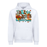 White fall for jesus he never leaves Urban Hoodie - AdoDesignShop