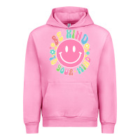 Fuchsia Pink be kind to you mind Urban Hoodie - JahusDesignShop