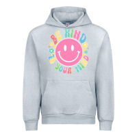 Heather Grey be kind to you mind Urban Hoodie - JahusDesignShop