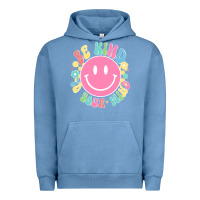 Pigment Pebble Blue be kind to you mind Urban Hoodie - JahusDesignShop