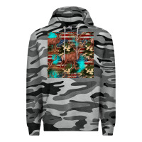 Slate Camo hunting deer american flag seamless pattern Premium Hoodie - HRA Design Shop