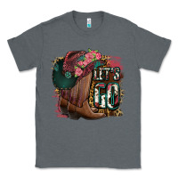 Charcoal Heather Let's Go Classic Tee - Jasminsmagicworld
