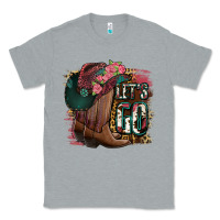 Heather Grey Let's Go Classic Tee - Jasminsmagicworld