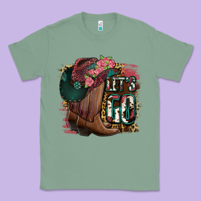 Let's Go Classic Tee Designed By Jasminsmagicworld