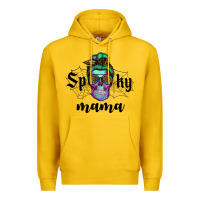 Lemon spooky mama skull Premium Hoodie - RanaPortraitStore
