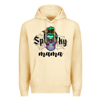 Pina Colada spooky mama skull Premium Hoodie - RanaPortraitStore