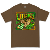Cacao lucky st patricks day hearts Premium Tee - LillyAllenDesigns